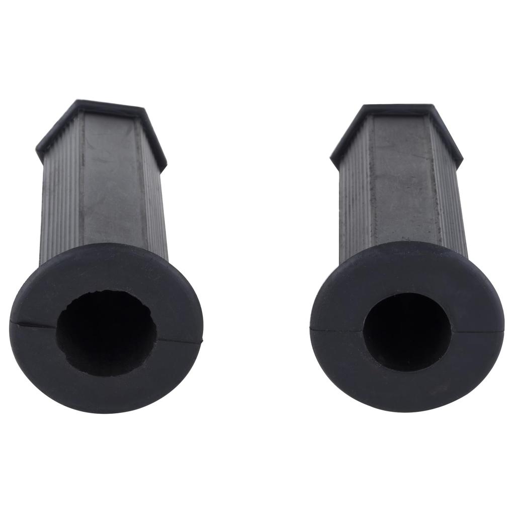 Kijima 201-6711 Motorcycle Parts Hexagon Mini Grip, 4.4 x 0.8 inches (112 x 22.2 mm), Non-Piercing, Universal Use, Black