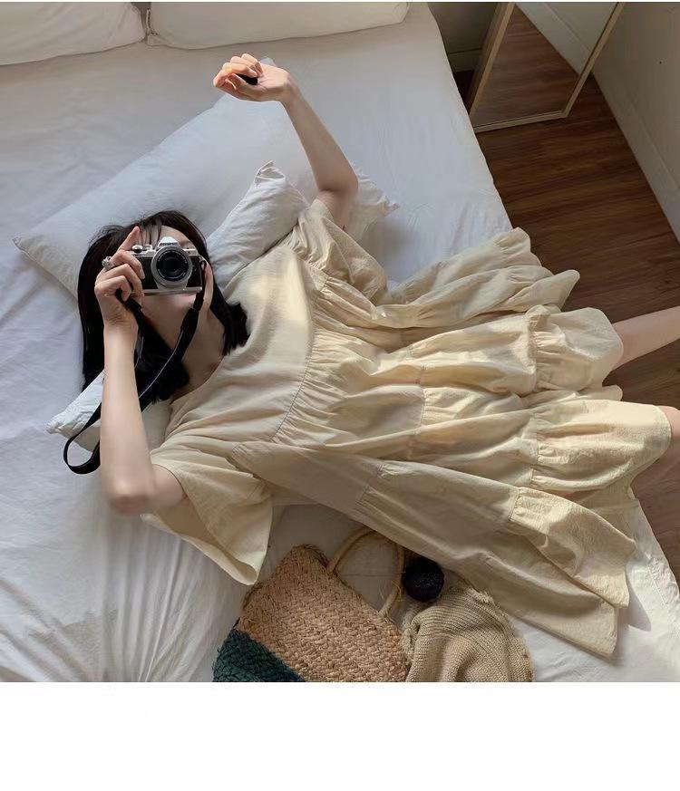 Летняя длинная юбка для беременных - Корейская и западная мода для горячих мамочек, больших размеров