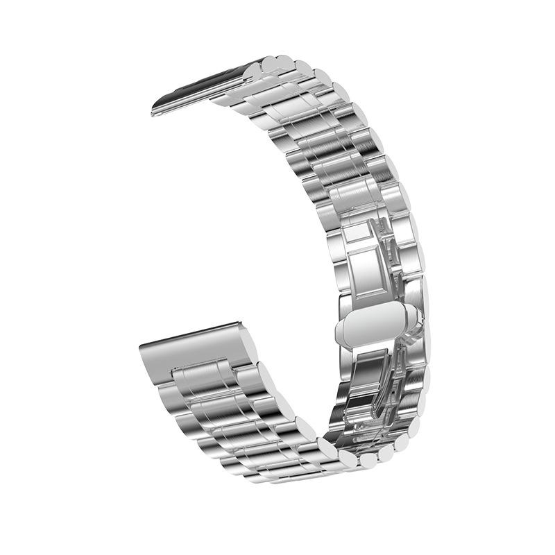 Совместимый ремешок из нержавеющей стали для Huawei Watch GT3/GT2 Pro и Samsung Gear S3/S2