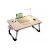 Laptop Bed Desk Foldable Portable Bed Table Tray Stand with Cup Holder Drawer for Sofa Floor Reading Writing Eating