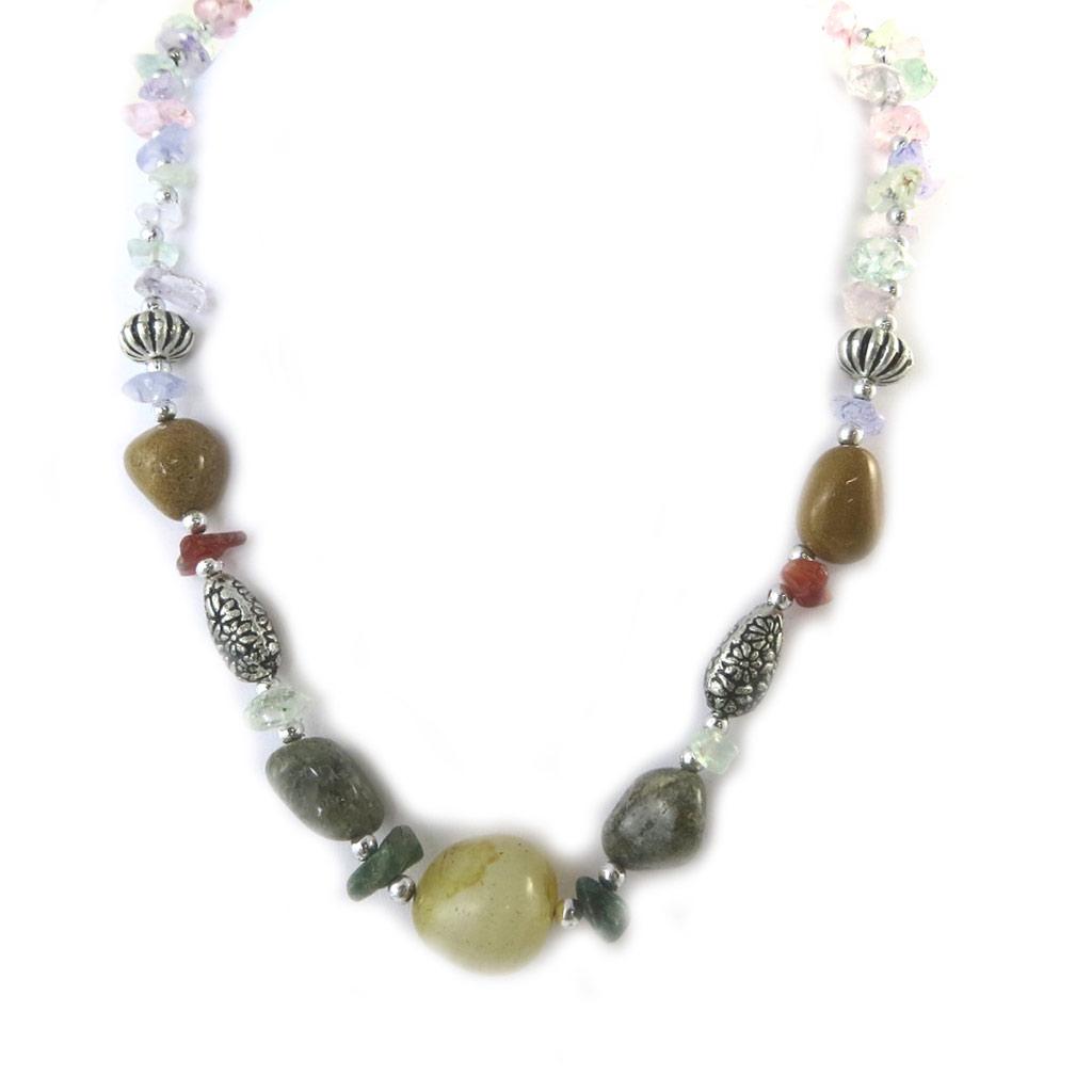 Les Trésors De Lily [B8100] - Multicolored 'Pâte De Fruits' Necklace