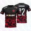 Форма одежды для фанатов Игровая футболка команды Faze Esport Модная Замороженная Karrigan Игры CSGO Топы Мужские Футболки с коротким рукавом с индивидуальным ID