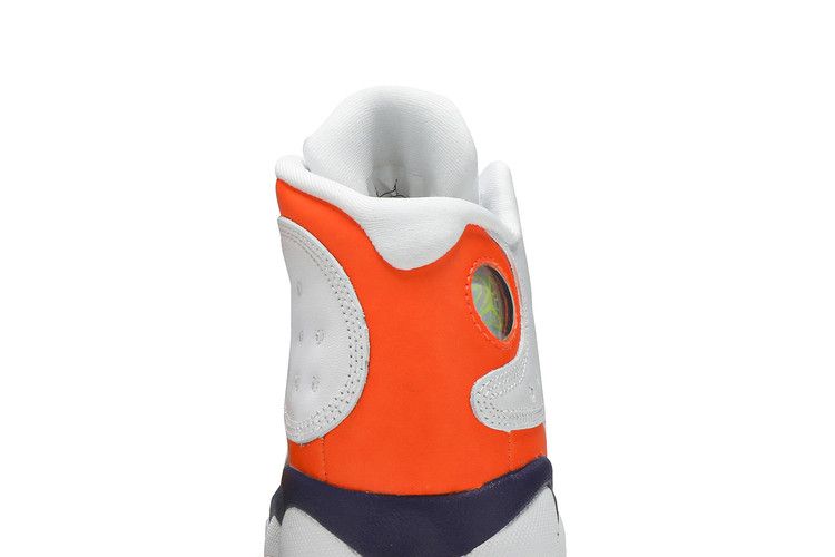 Детские кроссовки Jordan 13 Retro Playground (PS) Белый/Черный-Пурпурный для корта-Общий оранжевый-Сосново-зеленый