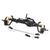 LCG Heavy Aluminum Front Rear Portal Axle Set+Brass Knuckles 50° 4WS for 1/10 RC Crawler Axial Capra 1.9 Chassis