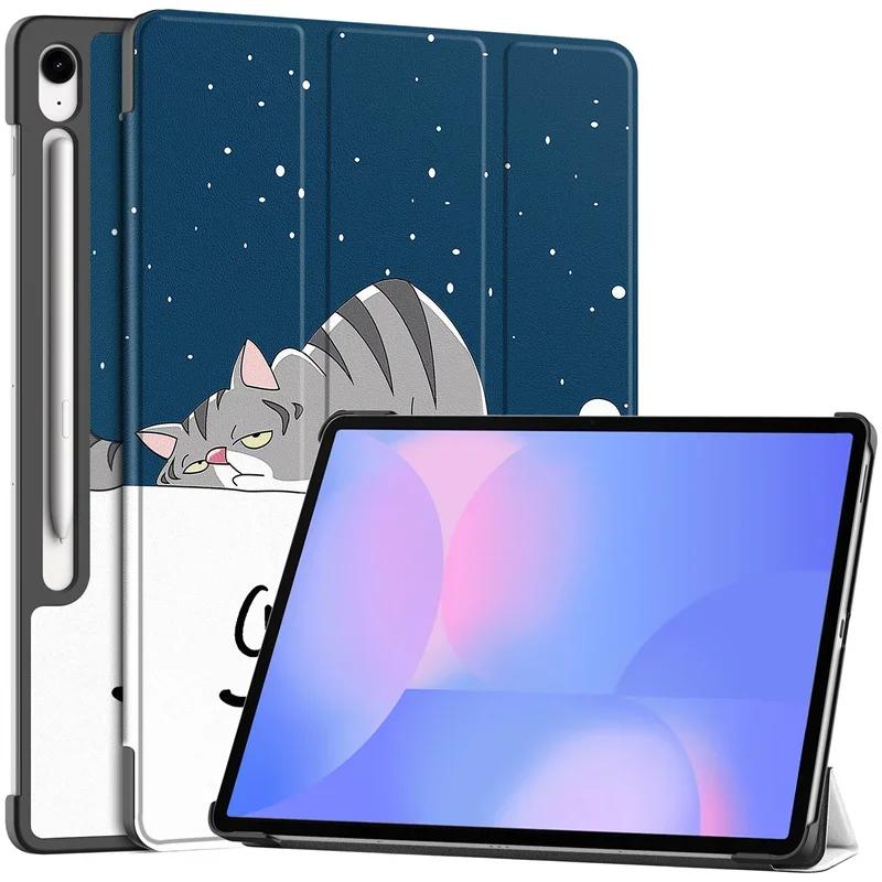 Чехол для Samsung Galaxy Tab S10 FE Plus 13.1 SM-X620 SM-X626 SM-X626B Защитный чехол для планшета Tab S10 FE+ Автопробуждение/Сон