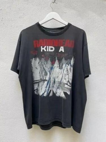Radiohead Shirt Radiohead Kid A Black Tshirt S5XL Unisex Men Women Unisex T-Shirt