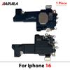 11 шт., Верхний динамик слухового аппарата для iPhone 17 16 Pro Max 16 Plus 17 Pro 17Air 16E, Звуковой динамик уха, Запасные части для ремонта