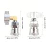 1Pcs Silver Pneumatic Connector Metal Truck Dust Blower Parts New Air Tank Adapter  Pipe Fitting