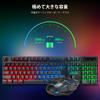 Беспроводная игровая клавиатура и мышь со светодиодной подсветкой RGB, японская, совместимая с японским руководством пользователя, набор 220, 108 клавиш, 2,4 ГГц