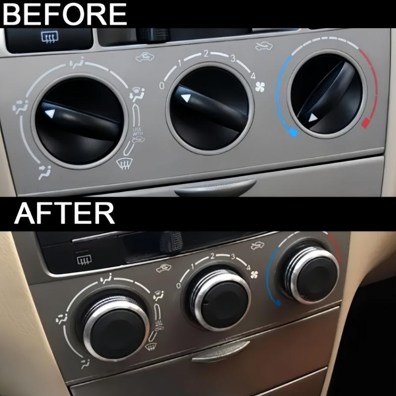 3 шт./компл., ручка переключателя обогрева кондиционера, ручка переменного тока для VW Jetta MK6 Bora Golf 5 Tiguan Touran Passta B6 B7 Skoda Octavia