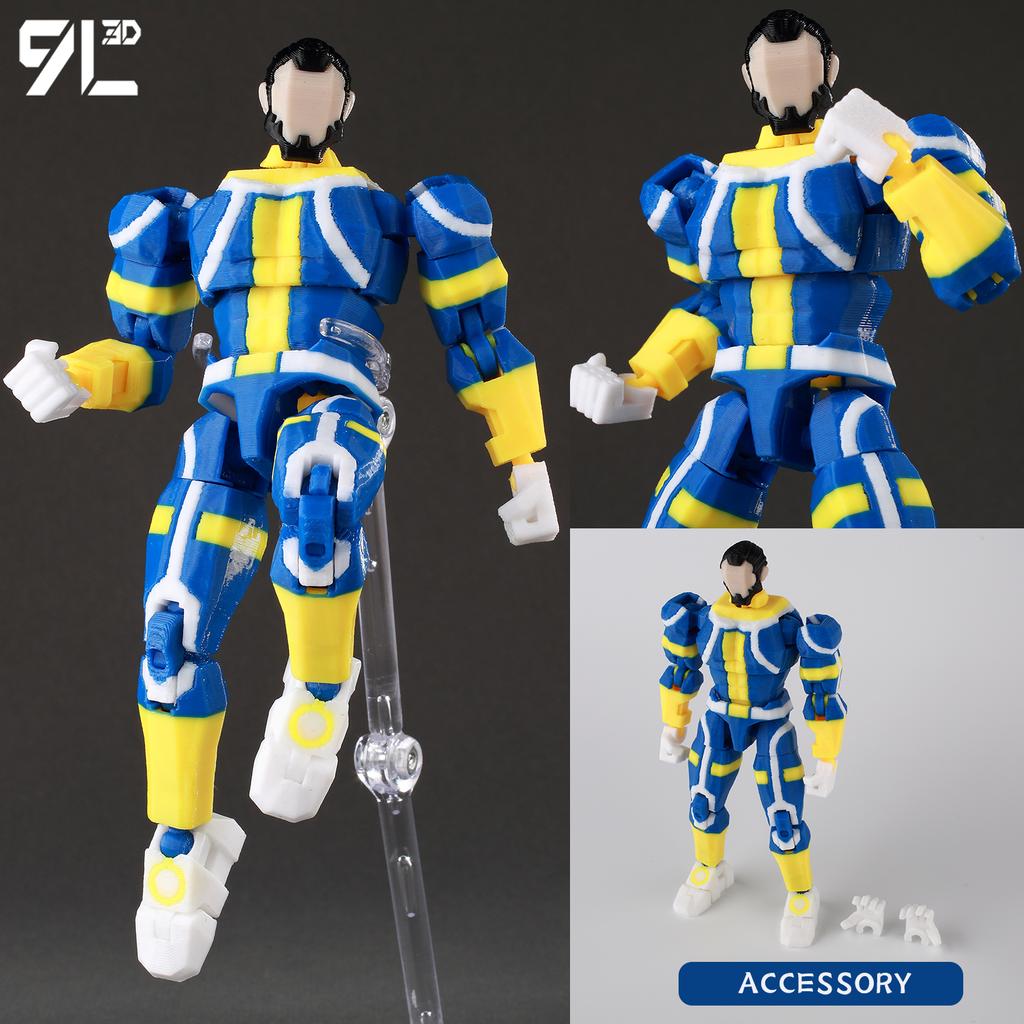 9L3D Printe Dummy13 T13 Непобедимый Марк Грейсон Пуленепробиваемый Марк Грейсон Фигурка Действия Аниме Коллекционная Модель Игрушка Для Детей Подарок