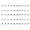 50pcs 0.9x0.6in/0.8x0.6in Gutter Hooks Stainless Steel Outdoor Light Clips  Seasonal Display