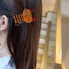 Korean Style Cat Acrylic Hairpin Animal Cartoon Hair Clip Cute Cartoon Duckbill Clip Girls