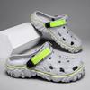 Big Size 47 Summer Men Slippers Fashion Outdoor Garden Clogs Men Hole Shoes Casual Shoes Water Shoes Comfort Home Soft Slippers