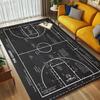 Basketball Court Living Room Nonslip Area Rug Soft Carpet For Bedroom Game Playroom Sofa Office Home Decor Doormat Christmas Gift C9261098