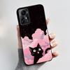 Phone Case For ZTE Blade A72s/Optus X Max/Blade V41 Smart Soft Silicone Black Case Lovely Pattern Puppy Rabbit Shockproof Shell