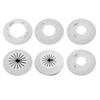 Accessories Duct Covering Accessories Pipe Plate X Decorative Effect Easy Installation White Decorative Effect Decorative Effect