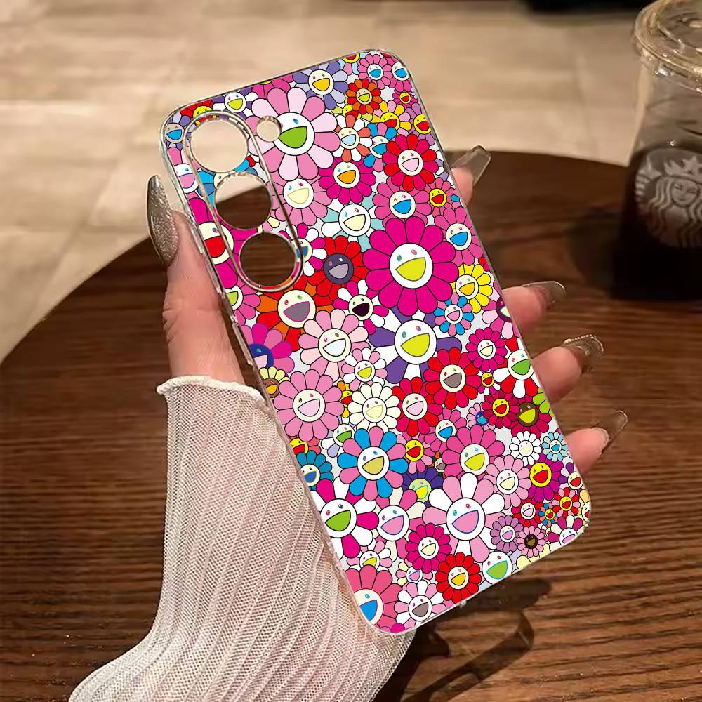 Прозрачный мягкий силиконовый чехол для телефона T-Takashis -M-Murakamis для Samsung Galaxy A71, A70, A52, A51, A40, A30