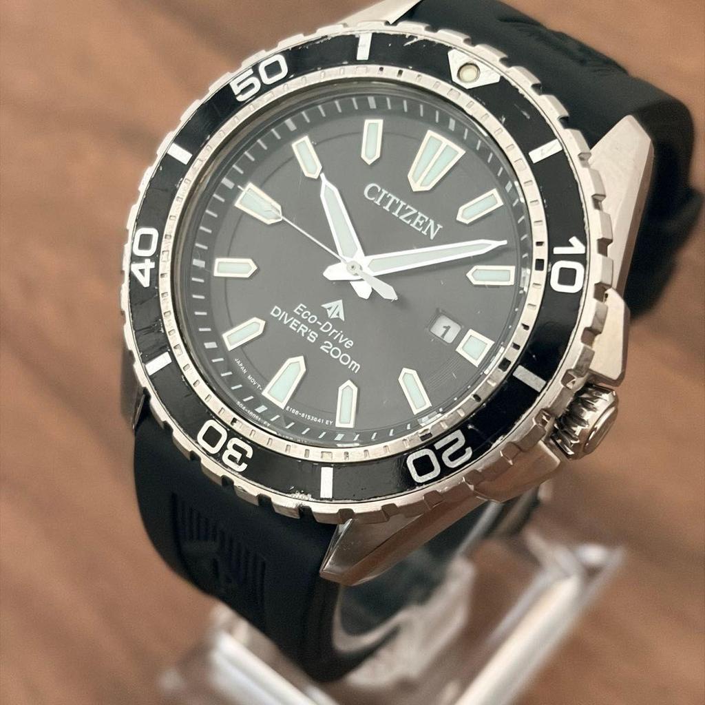 Б/у CITIZEN PROMASTER BN0190-82E Eco Drive Дайверские 200м Promaster Citizen Солнечные Мужские
