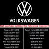 For VW Volkswagen Jetta MK5 Golf Car HD Door Welcome Lights Led Projector Decor Lamp For VW R Line GTI Atlas Jetta Touareg VariaKD5