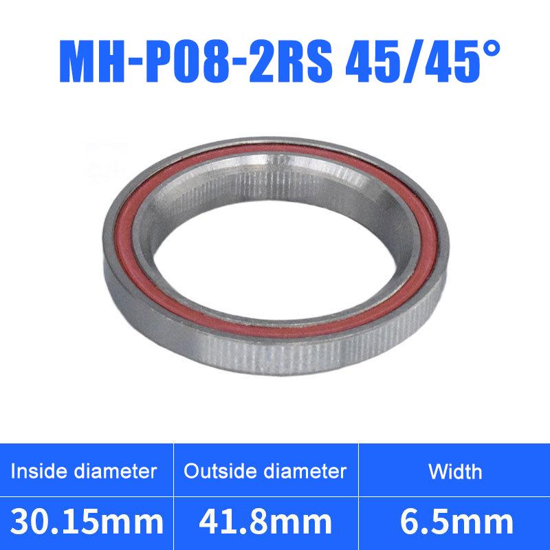 1 шт. Подшипники для ремонта горного велосипеда 39 мм 41 мм 41,8 мм 46,9 мм 51,9 мм 52 мм Acb519H8 45° Универсальный подшипник рулевой колонки для велосипеда