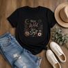 Stay Wild Moon Florals T-Shirt | Boho Floral Tee