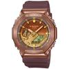 G-Shock Men's Watch GM-2100CL-5AJF Classy Off-Road Series Brown Matte Skeleton Metal Covered - Authentic Japanese Model