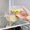 1pc Transparent Silicone Kitchen Utensils Fresh-keeping Stretch Universal Bowl Cover Refrigerator Microwave Oven Sealed