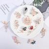 1 шт. Брошь-булавка со стразами и кристаллами для женской одежды, аксессуары для брошей, подарок