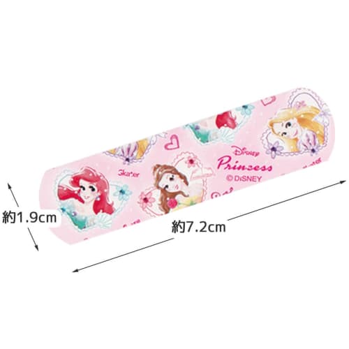 Skater Emergency Bandage M Size Extra 100 Pieces Bandage Disney Princess Made in Japan QQB100-A
