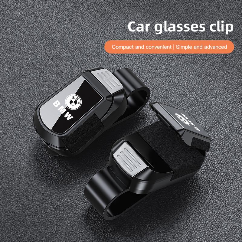LLIT4 BMW Car Eyeglass Storage Clip Sun Visor Sunglasses Card Holder for E46 E60 E39 Performance E36 E92 F30 F40 E91 E28 F10 E90 F20 M