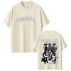 Limited Rock Band Gorillaz Print Tshirt Men Women Hip Hop Gothic Oversized Streetwear Mens Casual Vintage Short Sleeve Tshirt