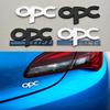 3D Metal OPC Line Logo Badge Front Grill Emblem Trunk Car Sticker For Opel Astra G H J K F Corsa D Zafira B Insignia Mokka Regal