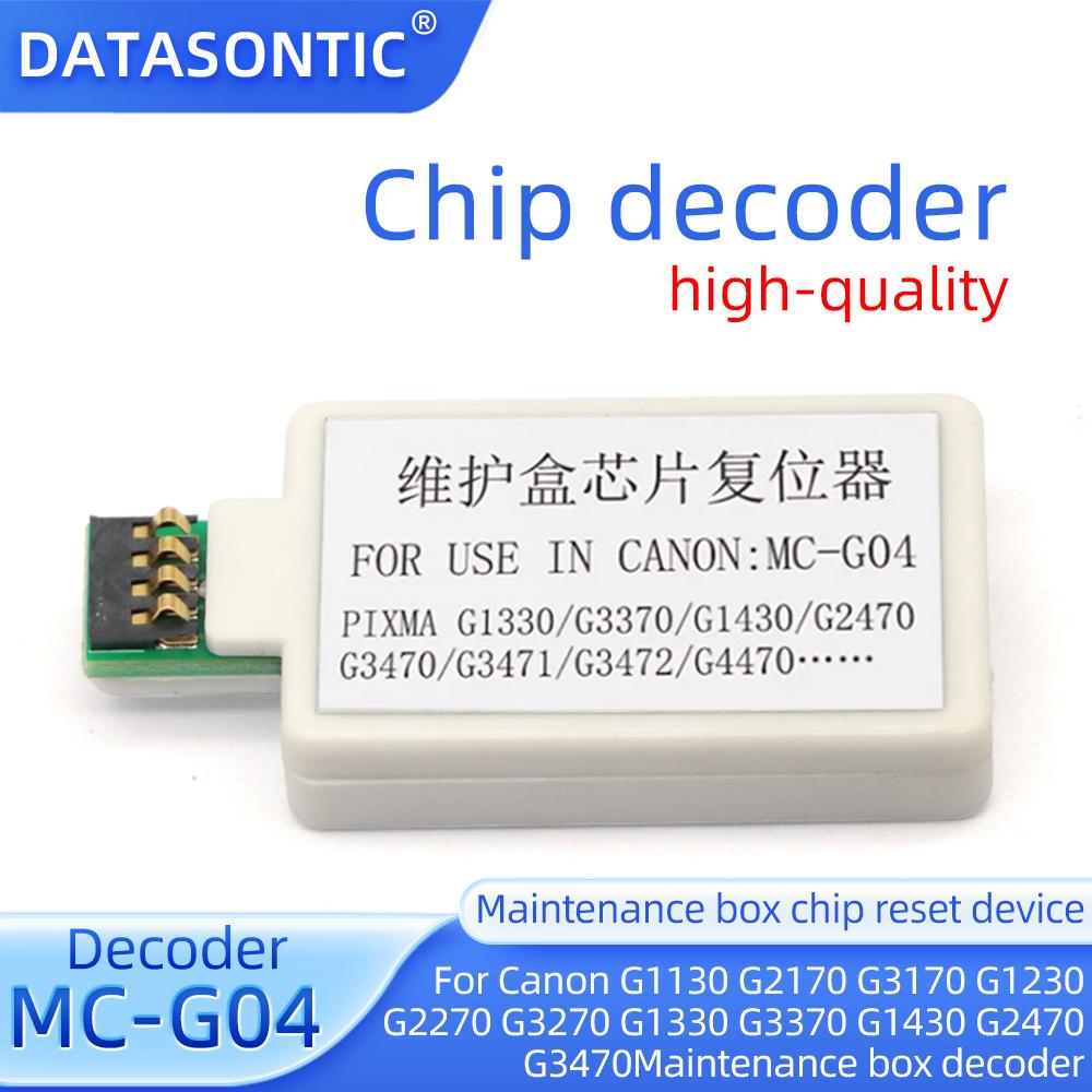 1 шт. MC-G04 чип для обслуживания резервуара для Canon G1430 G2470 G3470 G3471 G1530 G2570 G3570 G3571 G3572 G3670 G3675 декодер