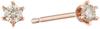 Серьги Yondo Diamond K10 розовое золото 151826153110 canal4℃ (Канал-Си) (PG)