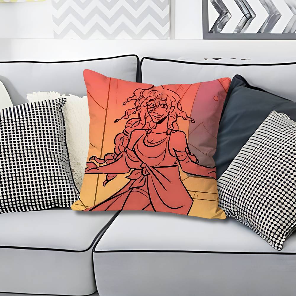 EEpic The Musical Anime Celebrity Merchandise AllMatch Printed Pillow Case Sofa Car Office Room Decoration Protector