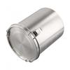Stainless Steel Storage Canister with Airtight Design for Kitchen Use