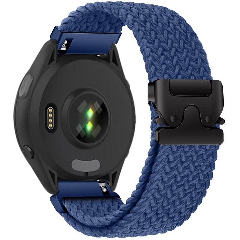 Braided Loop Strap For Garmin Forerunner 965 970 265 165 570 Parachute Buckle Nylon Watchband Garmin Venu 4/3/2 Active 6-5 Belt