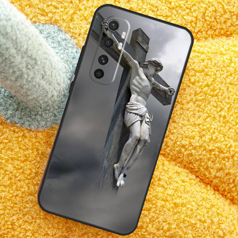 Христианский чехол Бог Иисус Христос для Xiaomi 17 Pro Max 13 14 15 Ultra 13T 14T 15T Чехол для POCO X7 X5 X6 F5 F6 F7 F8 Pro