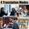 UYUXIO Real Time AI Language Translation Earbuds Earphone OWS Translator Headphone with 144 Languages Ear Buds for Business