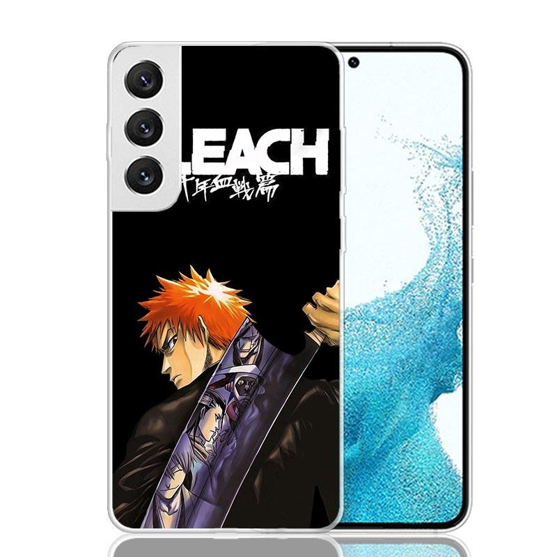 Чехол для телефона Kurosaki Ichigo Bleach для Samsung Galaxy S26 S25 Edge S24 S23 FE S22 Ultra S21 Plus S20 + Fundas Cover Coque Galaxy