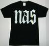 Nas Rapper Logo Black T Shirt New