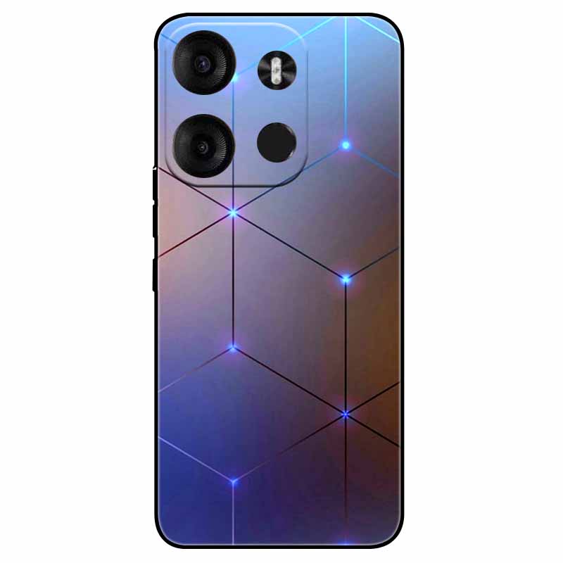 Чехол для Tecno Spark Go 2023 ТПУ Модный Милый Силиконовый Задний Чехол Для Tecno Pop 7 Pro BF7 Funda Ударопрочный Pop7pro 7Pro Capa