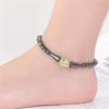 Jewelry Slimming Healing Beads Magnetic Bracelet Weight Loss Bracelet Hematite Anklet