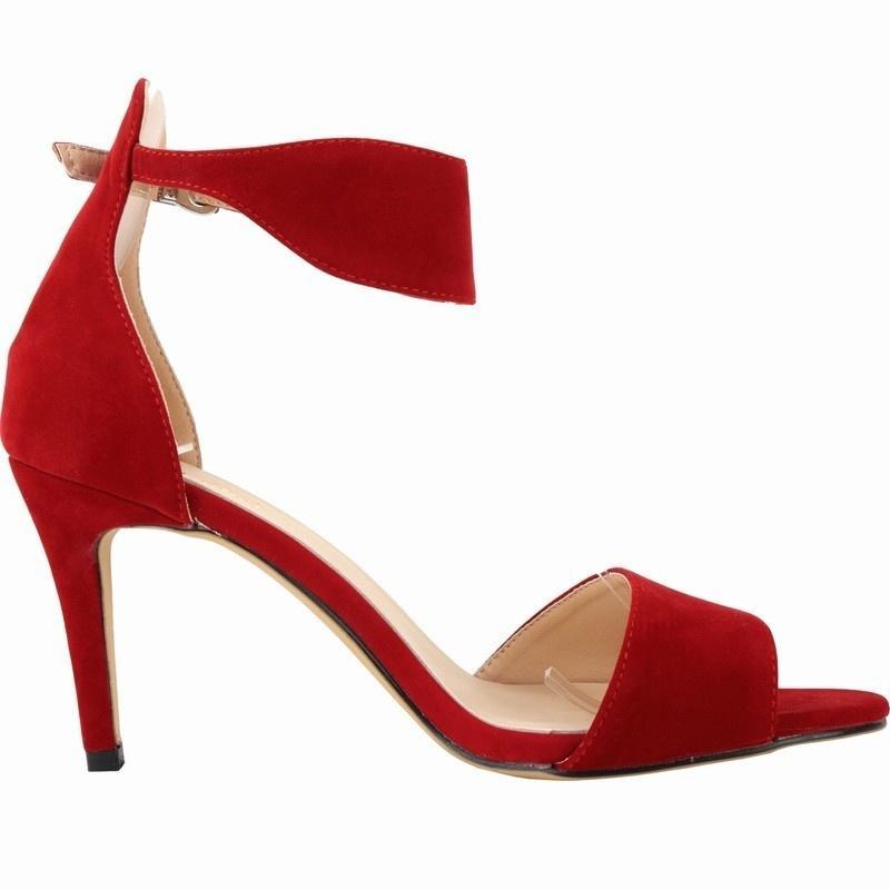 Летние женские туфли-лодочки с пряжкой на ремешке, классические танцевальные босоножки на высоком каблуке, сексуальные туфли-шпильки для вечеринок и свадеб