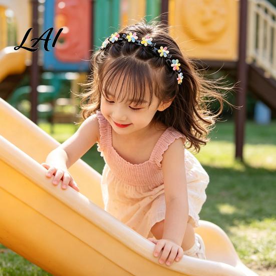 Cute Decorative Headwear for School Cartoon Girls Hairband Clips Headband with Hair Accessory Stylish Daily