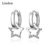 Lindon Women's Zircon Copper Alloy Earrings - Wedding Party Gift Pendant Earrings