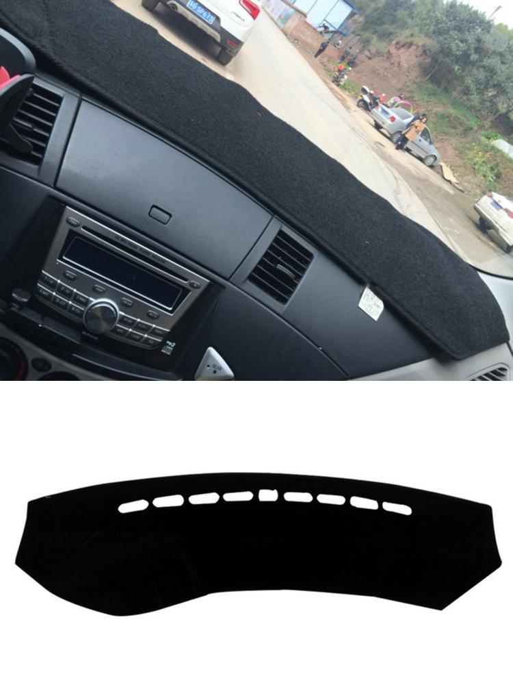 Для 2005-2015 Mitsubishi Zinger MPV KB0 Dashmat Крышка приборной панели Изоляция приборной панели Солнцезащитный крем Защитная накладка Украшения