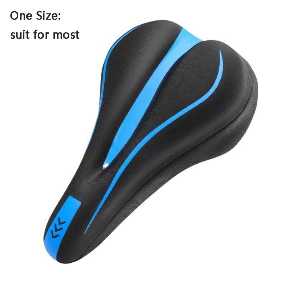 PU Leather Bicycle Saddle Cover Thicken Thicken Saddle Cover New Cushion Cover Road Bike