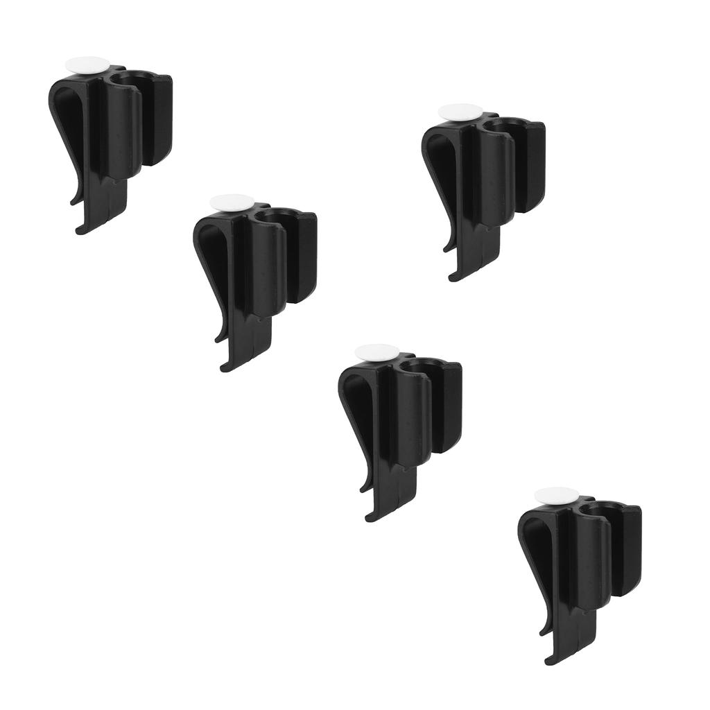 5Pcs Durable Golf Bag Clamp Club Putter Clips Holder with Ball Markers Accessories